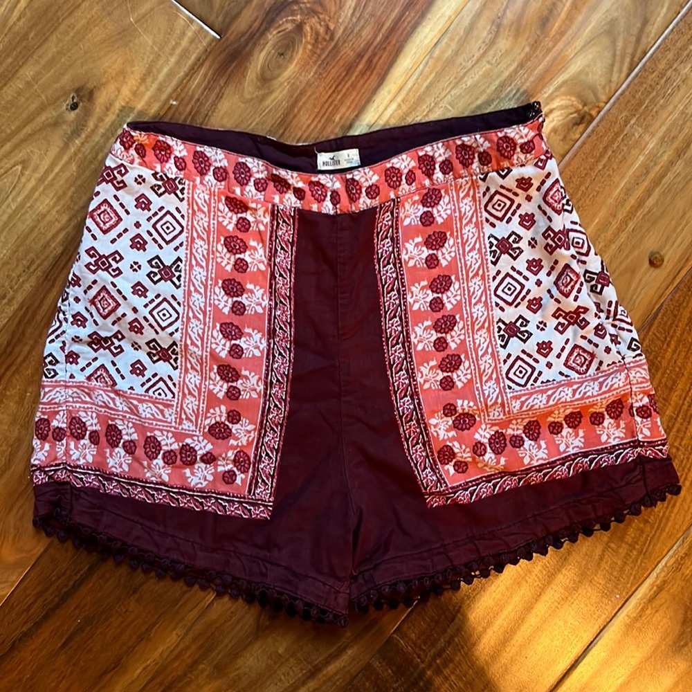 Hollister side-zip shorts